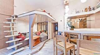 Гостиница Невский Экспресс отель Санкт-Петербург Двухуровневые Lounge Private Apartment-10